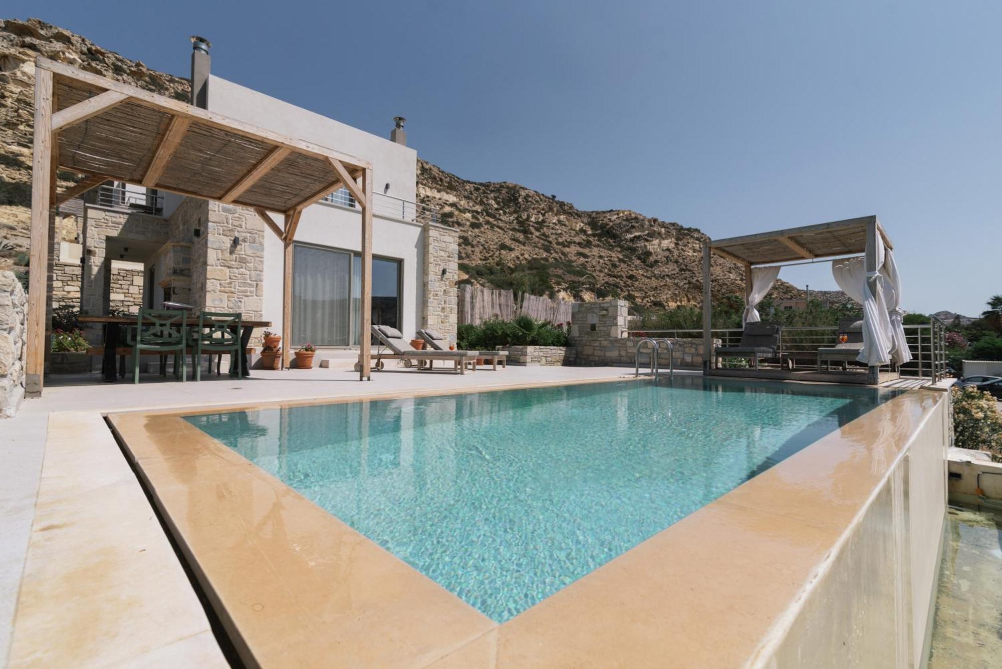 Luxury Villas Ammos In Style Matala Exteriér fotografie