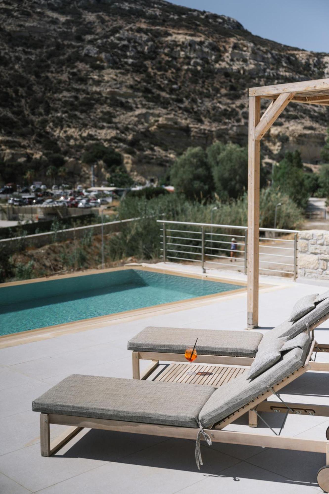 Luxury Villas Ammos In Style Matala Exteriér fotografie