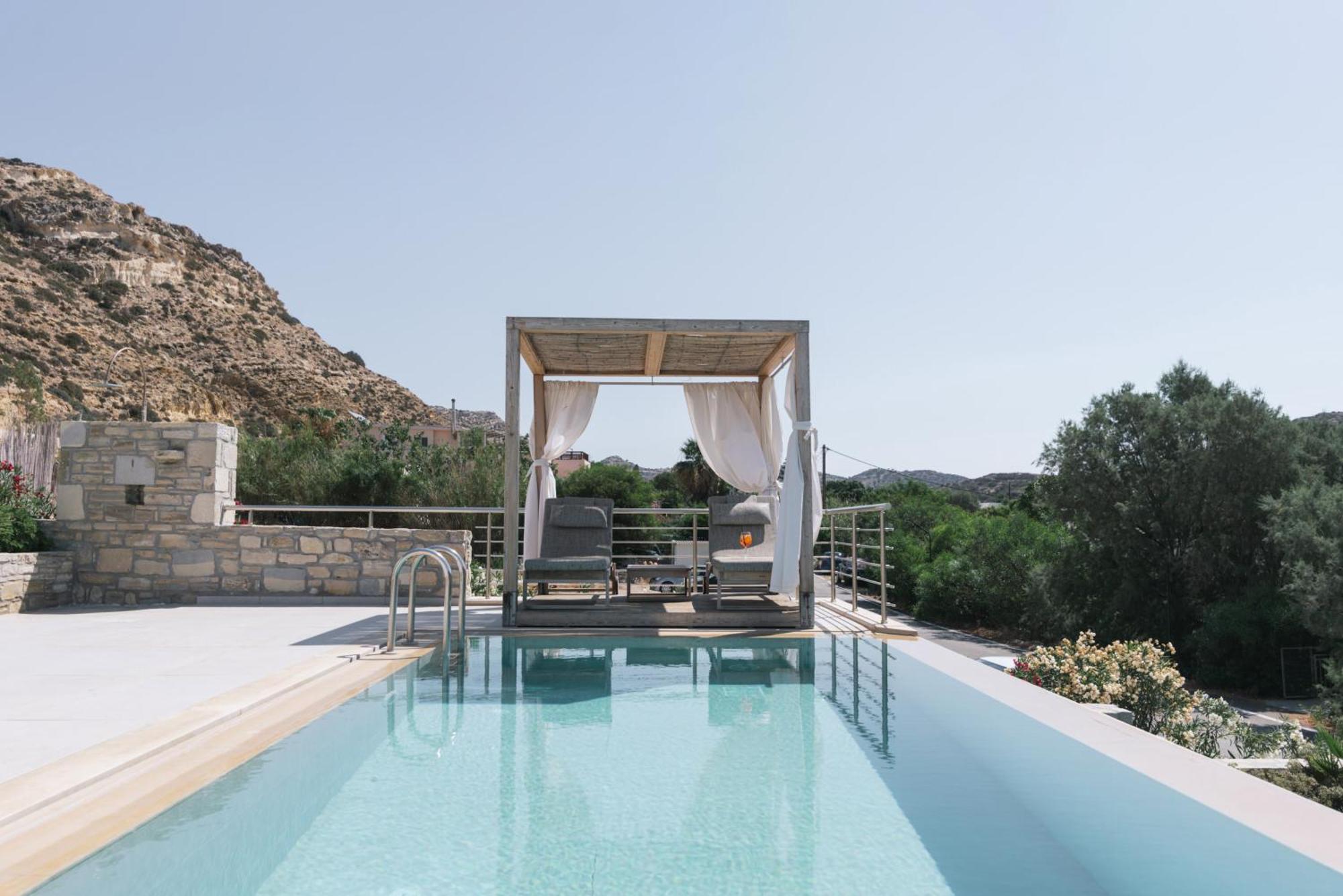 Luxury Villas Ammos In Style Matala Exteriér fotografie