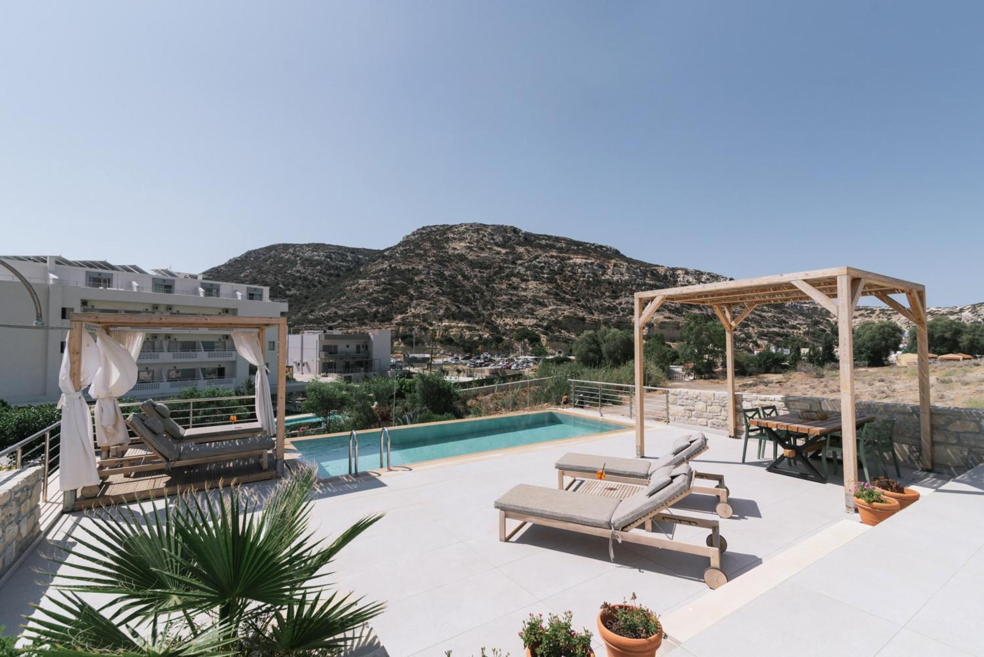 Luxury Villas Ammos In Style Matala Exteriér fotografie