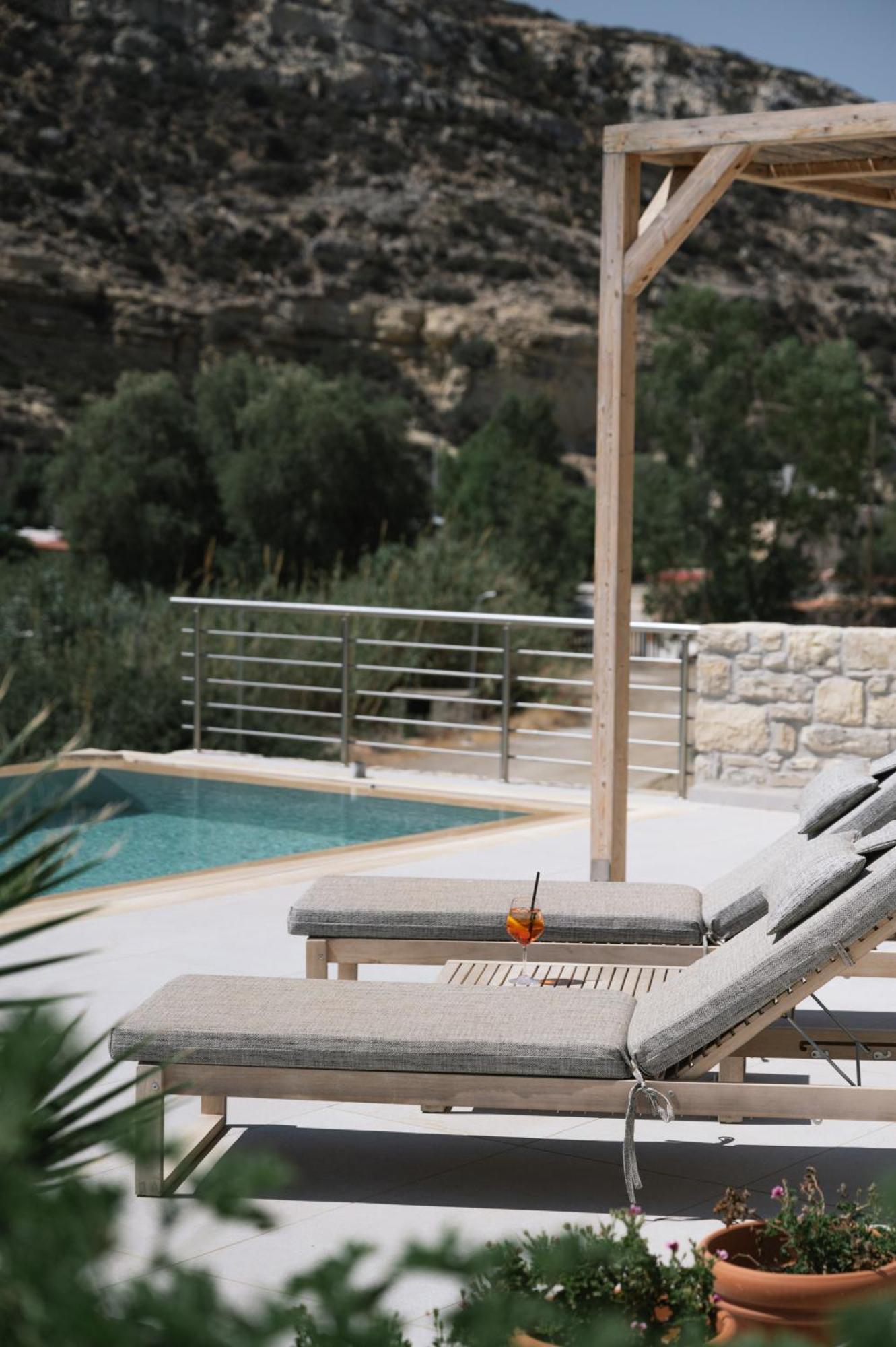 Luxury Villas Ammos In Style Matala Exteriér fotografie