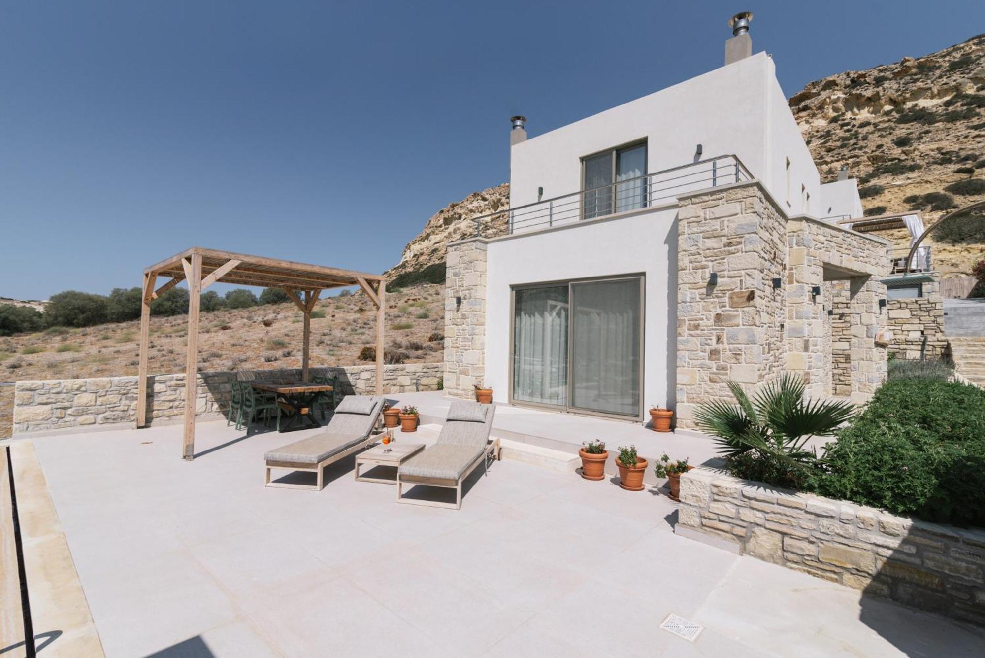 Luxury Villas Ammos In Style Matala Exteriér fotografie