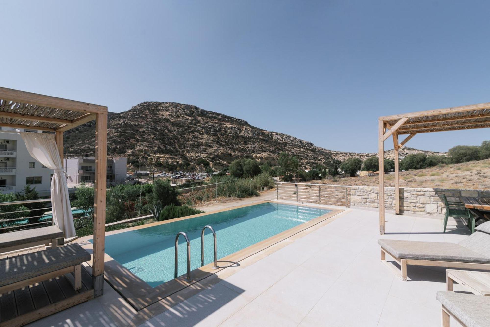 Luxury Villas Ammos In Style Matala Exteriér fotografie