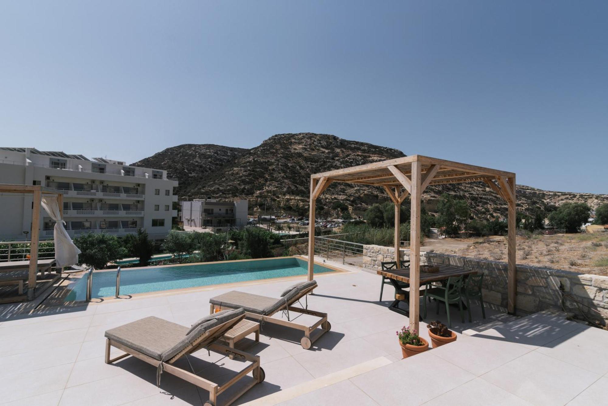 Luxury Villas Ammos In Style Matala Exteriér fotografie